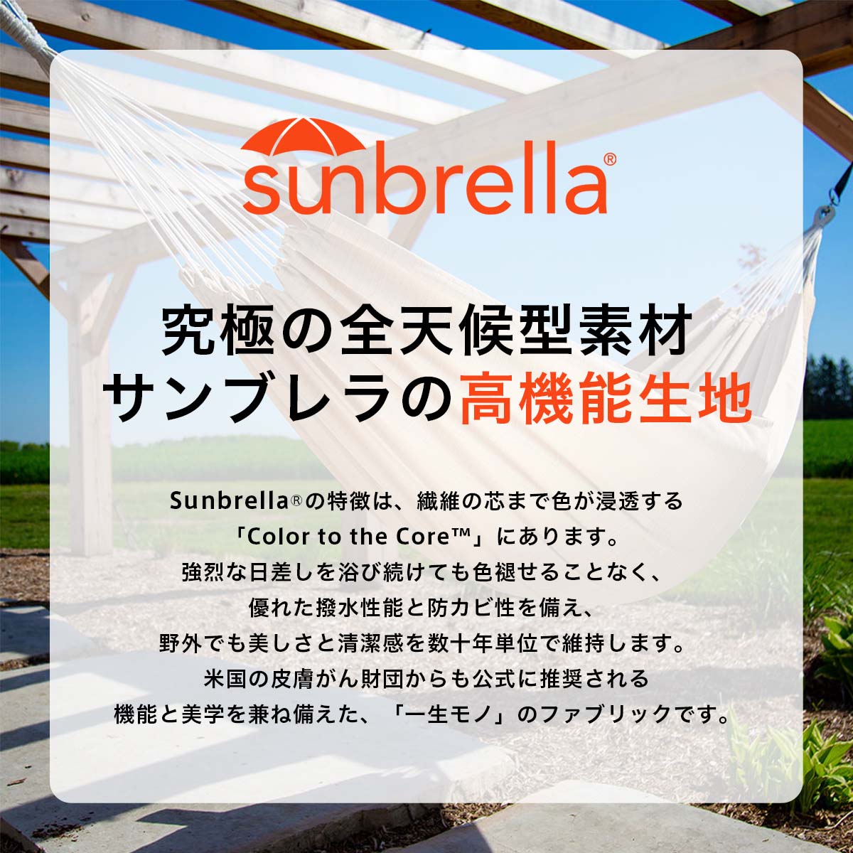 Vivere ビブレ ハンモック布単品 ダブルサイズ